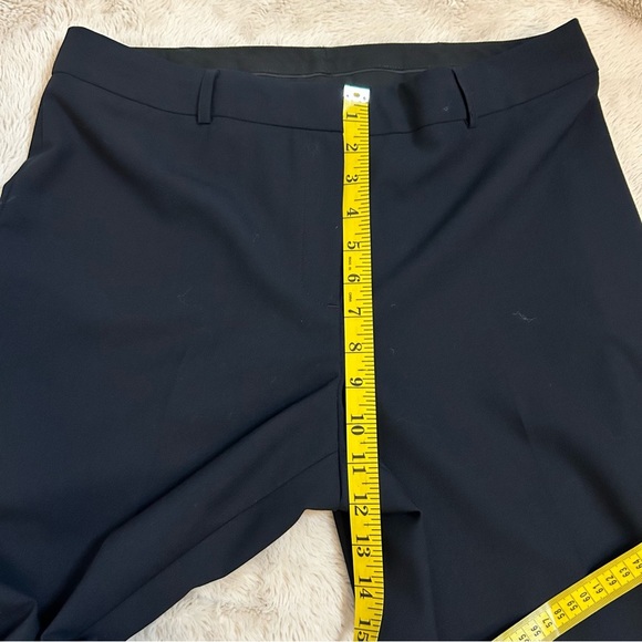 Jones New York Collection Platinum | Black Stretch Straight Leg Trouser Size 8 - Picture 8 of 11